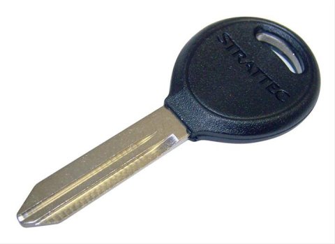 Crown Automotive Key Blanks 5018700AA Key, Blank, Door Type, STRATTEC Logo, Jeep, Each