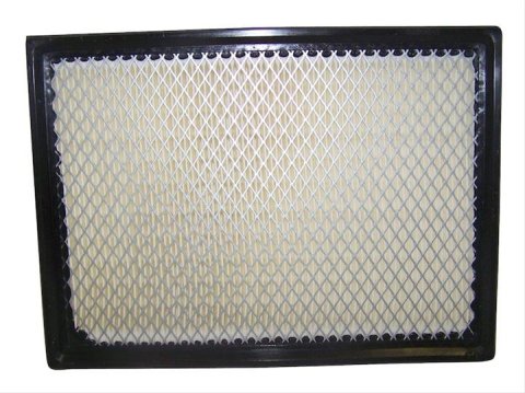 Crown Automotive Air Filter Elements for 2006-2010 COMMANDER, 2005-2010 GRAND CHEROKEE, 2002-2007 LIBERTY - 5018777AA Filter, Paper, Panel, Jeep, Each