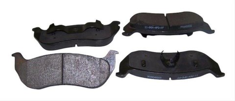 Crown Automotive Brake Pads for 2003-2006 WRANGLER - 5093511TI Pads, Semi-metallic, Rear, Jeep, Set