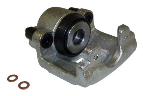 Crown Automotive Brake Calipers for 1999-2004 GRAND CHEROKEE - 5011975AB Caliper, Driver Side Rear, Cast Iron, Natural, Jeep, Each