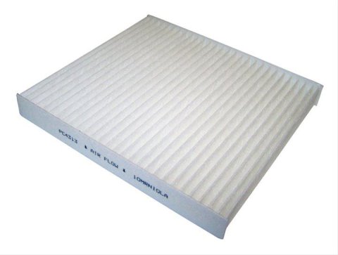 Crown Automotive Cabin Air Filters 5058693AA Filter, Glove Box Location, Paper, White, Chrysler, Dodge, Jeep, Each