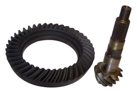 Crown Automotive Ring and Pinion Gears D30456TJ Dana 30 Jeep Wrangler TJ 4.56 Gears, 4.56:1 Ratio, 26-spline, Standard Gear Rotation, 30, Set