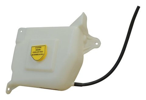 Crown Automotive Coolant Reservoirs 55038011AB Reservoir, Bolt-in, Plastic, White, Jeep, Each