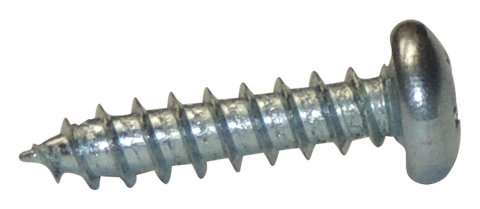 Crown Automotive Replacement Bolts and Screws for 1984-2001 CHEROKEE, 1986-1992 COMANCHE - 6034204 Screw, Steel, Natural, Phillips, Grille Screw, Headlight Bezel Screw, Jeep, Each