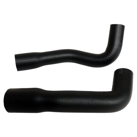 Crown Automotive Fuel Filler Hoses for 1987-1995 WRANGLER - 52040079K Tank Neck Hoses, 90 degree, Rubber, Black, Jeep, Set