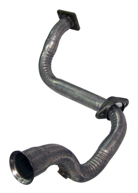 Crown Automotive Exhaust Intermediate Pipes 52006626 Pipe, Exhaust, Steel, Natural, 2.25 in. O.D., Jeep, 4.0L, Each