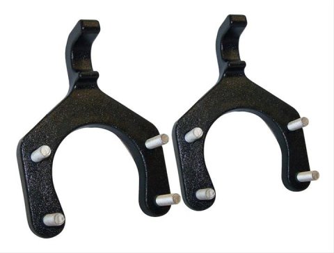 Crown Automotive Tow Hooks 52060378K Hooks, Steel, Black, Jeep, Pair