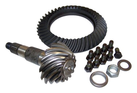 Crown Automotive Ring and Pinion Kits 68035568AA Dana 44 Jeep Wrangler JK 3.21 Gears Gears, 3.21:1 Ratio, 24-spline, Standard Gear Rotation, Rear, 44, Jeep, Kit