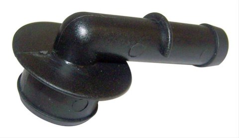 Crown Automotive PCV Vent Tubes and Elbows 53030991 Hose, PCV, Plastic, Black, Each