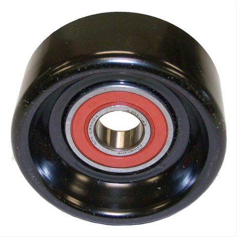 Crown Automotive Idler Pulleys 53032645AA Pulley, Serpentine, Steel, Black, Chrysler, Dodge, 5.7L, Each