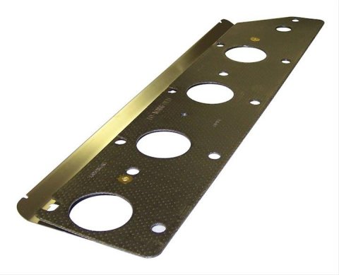 Crown Automotive Exhaust Manifold Gaskets 53032833AH Gasket, Left Side, Multi-layer Steel, Chrysler, Dodge, Jeep, Ram, 4.7L, Each