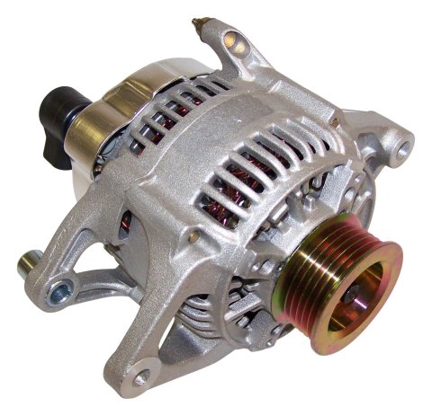 Crown Automotive Alternators 56005685 Alternator, Nippondenso Case Style, 12 V, 90 amps, Internal Regulator, Serpentine Pulley, Jeep, Each