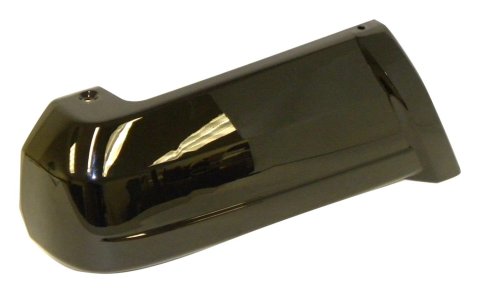 Crown Automotive Bumper End Caps 5DY09DX8 Cap, Replacement Part, Gloss Black, Left Rear, Jeep, Each