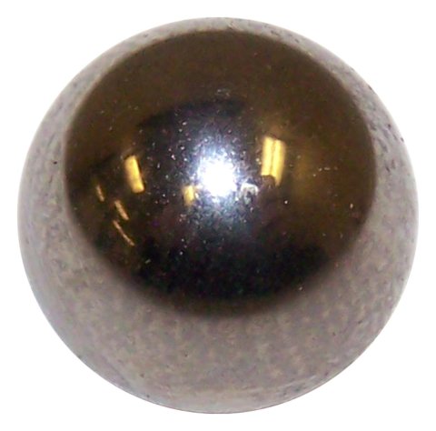 Crown Automotive Manual Shifter Replacement Components J0639104 Shift Lever Poppet Ball, Silver, Steel, Jeep, Each