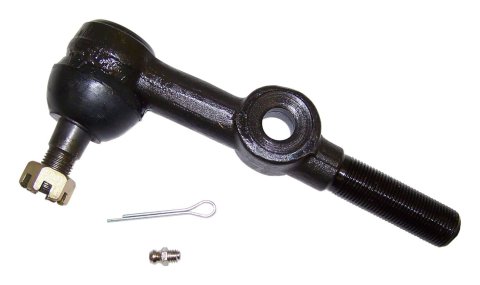 Crown Automotive Tie Rod Ends J0640178 End, Right Hand Inner, Straight, Greasable, Male, Left Hand Threads with Hole, Jeep, Willys, Each