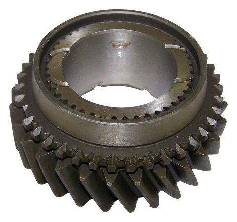 Crown Automotive Manual Transmission Gears 83500551 Gear, Main Shaft Type, 2nd Gear Location, Steel, 28-tooth, AX-4, AX5, Jeep, Each