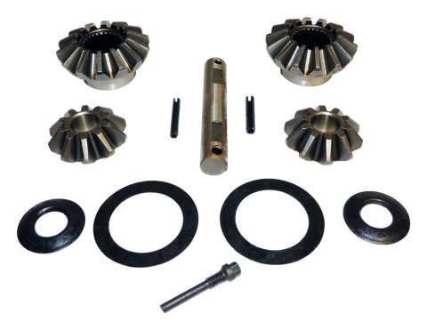 Crown Automotive Spider Gear Kits for 1984-1994 CHEROKEE, 1986-1992 COMANCHE, 1987-1994 WRANGLER - 83503002 Gears, Side Gears, Cross Shaft Pin, Cross Shaft Pin Bolt, Open, Rear, Dana 35, Jeep, Kit