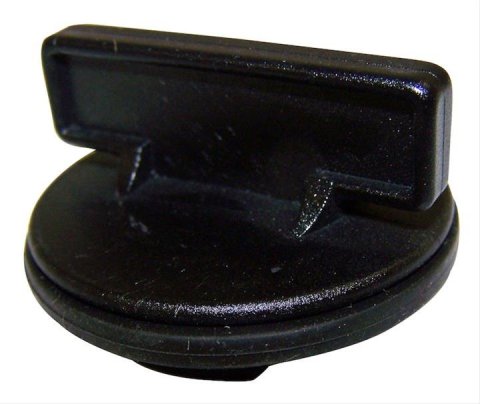 Crown Automotive Oil Filler Caps 33001016 Cap, Twist-in, Round, Plastic, Black, Jeep, Each