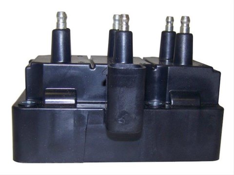 Crown Automotive Ignition Coils 4443971 Coil, Coil Pack Style, Female/Socket, Square, Black, Chrysler, Dodge, Plymouth, Each