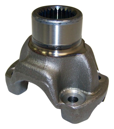 Crown Automotive Driveshaft Yokes for 1976-1979 CJ7 - J8129363 Yoke, Transfer Case Location, 26-spline Inner, Steel, Spicer 1310 U-joint Style, Front, Borg Warner 1305, 1339
