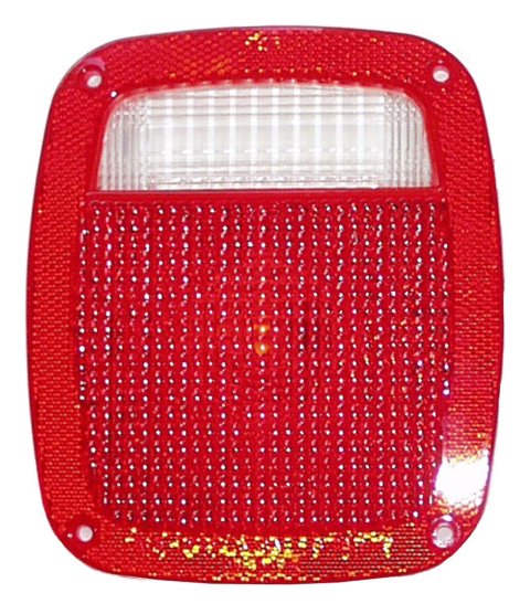 Crown Automotive Taillight Lenses J8129642 Lens, Jeep, Each