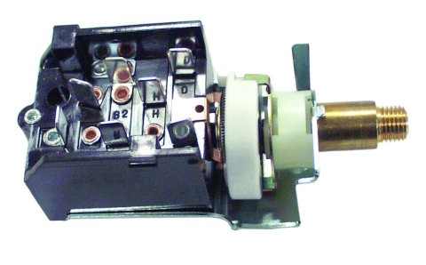 Crown Automotive Headlight Switches J5751098 Switch, Pull/Rotory Style, Constant, Steel/Plastic, Black, Jeep, Each