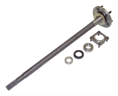 Crown Automotive Direct-Fit Axle Shaft Assemblies for 1999-2004 GRAND CHEROKEE - 5012820AA Shaft, Rear Passenger Side, Bolt-in, 27-spline Inner, Steel, Dana 35, Jeep, Each