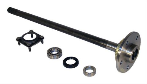 Crown Automotive Direct-Fit Axle Shaft Assemblies for 1999-2004 GRAND CHEROKEE - 5012872AA Assembly, Rear Passenger Side, Bolt-in, 30-spline Inner, Steel, Dana 44, Jeep, Each