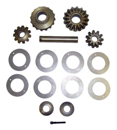 Crown Automotive Spider Gear Kits 4798912 Gears, Side Gears, Cross Shaft Pin, 31 Spline, Open, Rear, Chrysler 9.25 in., Chrysler, Dodge, Kit
