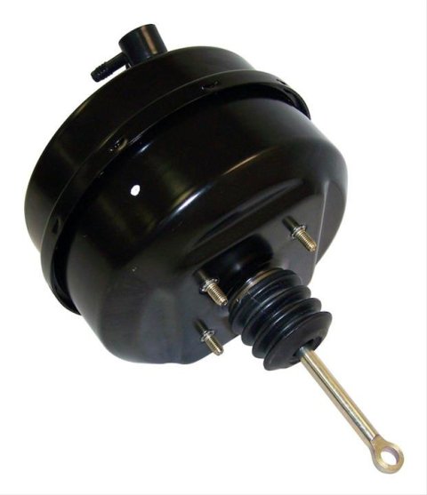 Crown Automotive Brake Boosters 4761788 Booster, Vacuum Diaphragm Type, Steel, Black, 9.00 in. Diameter, Jeep, Each