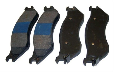 Crown Automotive Brake Pads 5018563AA Pads, Semi-metallic, Rear, Dodge, Set