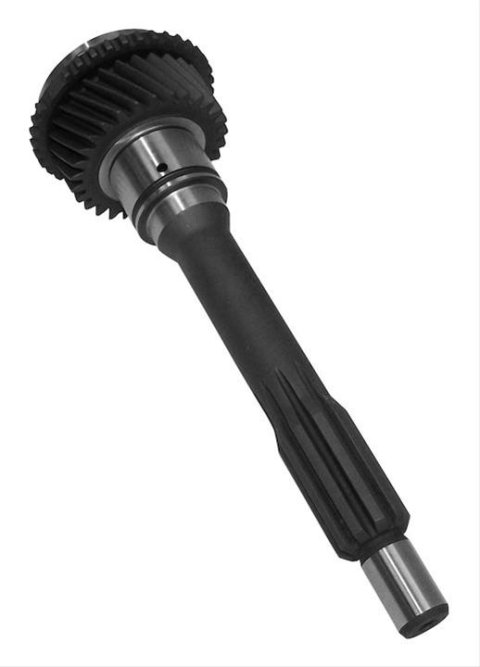Crown Automotive Manual Transmission Input Shafts 4636370 Shaft, 1.125 in. - 10-spline, Hardened Steel, 29-tooth, AX-15, Jeep, Each