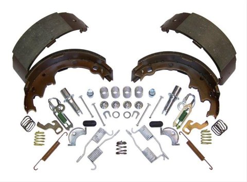 Crown Automotive Brake Shoes 4723367MK Shoes, Organic, Set