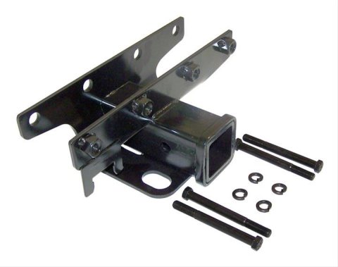 Crown Automotive Class 2 Receiver Hitch 52060290K Trailer Hitch, Steel, Black Painted, 2.0 in. Diameter, Jeep Wranger, Each