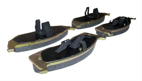 Crown Automotive Brake Pads for 1995-1997 NEON - 4762682TI Pads, Semi-metallic, Front, Dodge, Set
