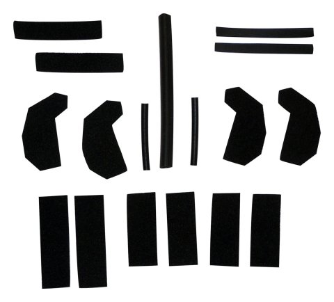 Crown Automotive Weatherstripping Seals for 2007-2017 WRANGLER, 2018 WRANGLER JK - 68026937AB Weatherstrip Seal, Hardtop, Freedom Top Repair, Jeep, Wrangler, Kit