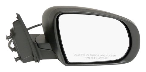 Crown Automotive Side View Mirrors for 2014-2018 CHEROKEE - 68164058AD Mirrors, Replacement, View, Plastic, Black, Jeep, Each