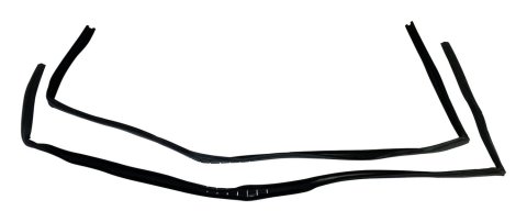 Crown Automotive - Weatherstrip Seals, Individual Position for 1997-2006 WRANGLER 55395174K Door Glass Seal Kit, Door Glass Seal Kit