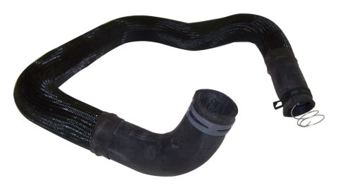 Crown Automotive Radiator Hoses 55037921AE Hose, Lower, Rubber, Black, 1 3/4 in. Ends, 24 in. Length, Jeep, 2.8L Detroit Diesel, Each