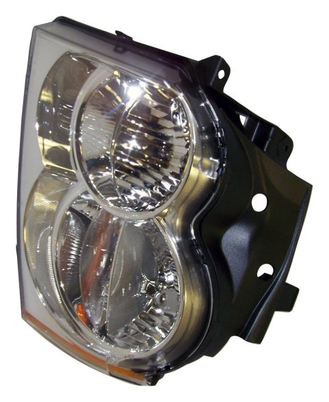 Crown Automotive Headlight Assemblies 55156351AH Assembly, Driver Side, OEM Style, Amber/Clear Lens, Jeep, Each