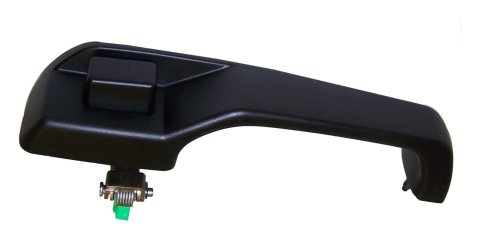 Crown Automotive Exterior Door Handles 55076056AB Handle, Exterior, Plastic, Black, Jeep, Passenger Side Front, Each