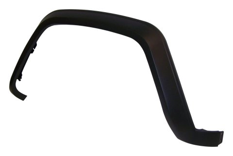 Crown Automotive Fender Flares 5AG30JX9 Flare, Passenger Side Front, ABS Plastic, Flat Black, 2.00 in. Flare Width, Jeep, Each