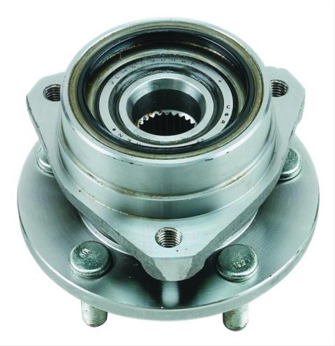 Crown Automotive Wheel Hub Assemblies 53000228 Assembly, Front, Steel, Natural, Jeep, Each