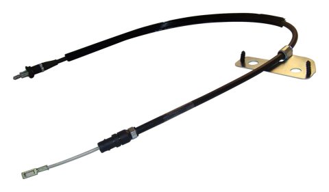 Crown Automotive Parking Brake Cables 68024890AB Cable, Right Rear, Black Plastic Jacket, 50.50 in. Cable Length, Jeep, Each