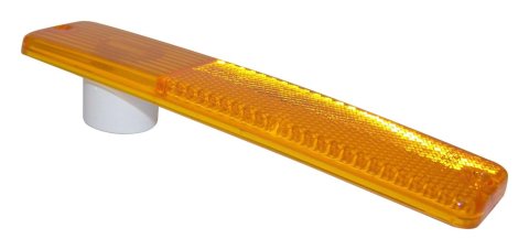 Crown Automotive Marker Light Lenses J0994020 Lens, Stock Style, Amber, Front, Jeep, Each
