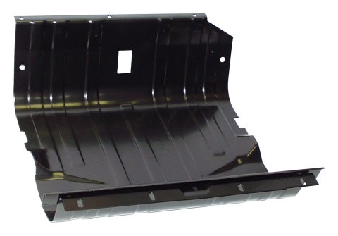 Crown Automotive Skid Plates J5357023 Plate, Fuel Tank Location, Bolt-on, Steel, Black, Jeep, Each