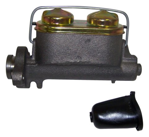 Crown Automotive Brake Master Cylinders J8127792 Cylinder, Dual Bowl Design, Cast Iron, Natural, Reservoir, Jeep, Each
