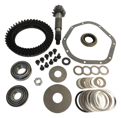 Crown Automotive Ring and Pinion Gears J8124386 Dana 44 4.88 Gears, 4.88:1 Ratio, 26-spline, Standard Rotation, 44, Kit