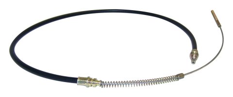 Crown Automotive Parking Brake Cables for 1976-1986 CJ7 - J5353238 Cable, Front, Black Plastic Jacket, 61.75 in. Cable Length, Jeep, Each