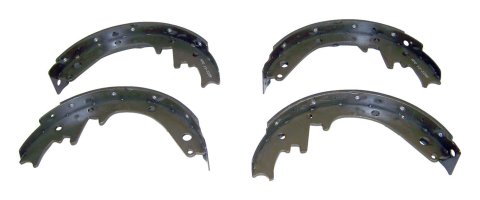 Crown Automotive Brake Shoes J8130067 Shoe & Lining Set, Left & Right, Front or Rear, This Item Is Not Painted, Metal, Use Existing Hardware